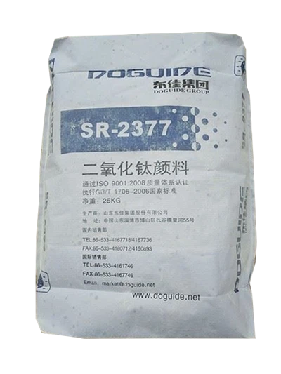 Pigmento blanco Rutilo TiO2 DOGUIDE SR-2377