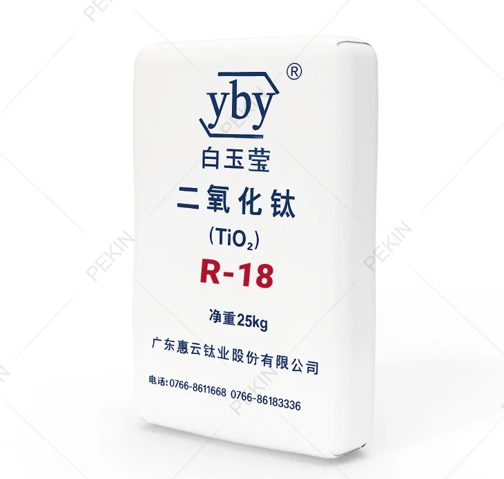 Dióxido de titanio Rutilo YBY R-18